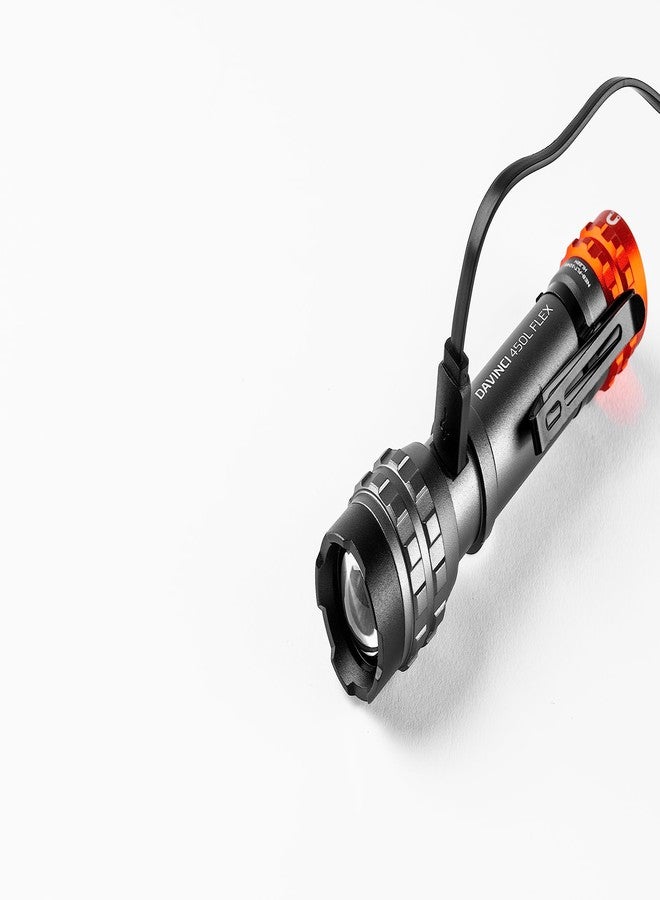 نيبو مصباح NEBO Davinci 450L Flex، 4 أوضاع إضاءة، متين، مصباح يدوي مرن بقوة 450 لومن - Image 3